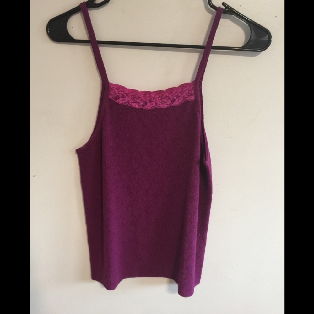 FUTURE POINTELLE SWEATER SZ M
